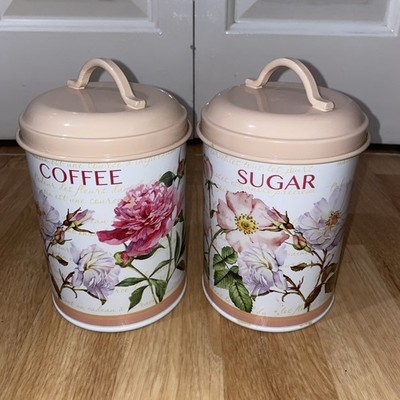 Leonardo Collection Obstgarten Kaffee & Zuckerdose. 17cmH, 14cmT. sehr guter Zustand