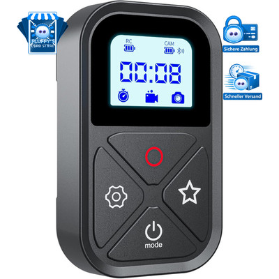 Kabellose Bluetooth-Fernbedienung für GoPro Hero 8-13 mit LED Display