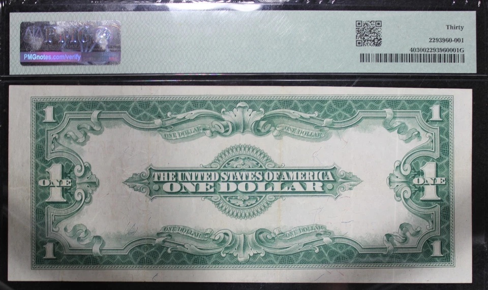 1923 VF30 Fr.40 Legal Tender 1$ , SN, A71203166B - Image 4 of 4