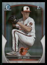 2023 Bowman Chrome Draft Refractors #BDC92 Levi Wells
