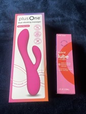 Plus One Dual Vibrating Massager - Rechargeable, Waterproof,