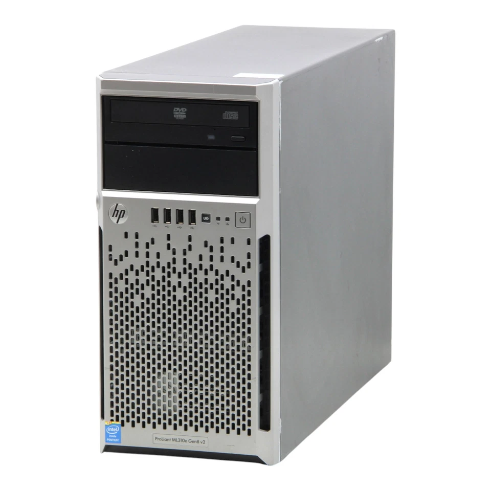 HP ProLiant ML310e G8 Pentium G3240 8GB P420 8x SFF Red. PSU Tower Server - Bild 3 von 4