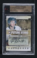 2012 ITG Ultimate Memorabilia 12th Edition Silver 24/24 Jake Virtanen Auto k4s
