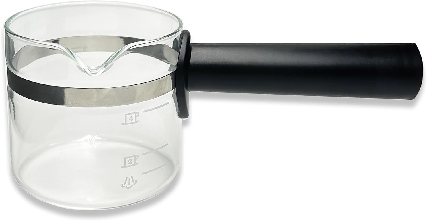 4 Cup Espresso Glass Coffee Pot Replacement-Espresso Accessories Compatible with