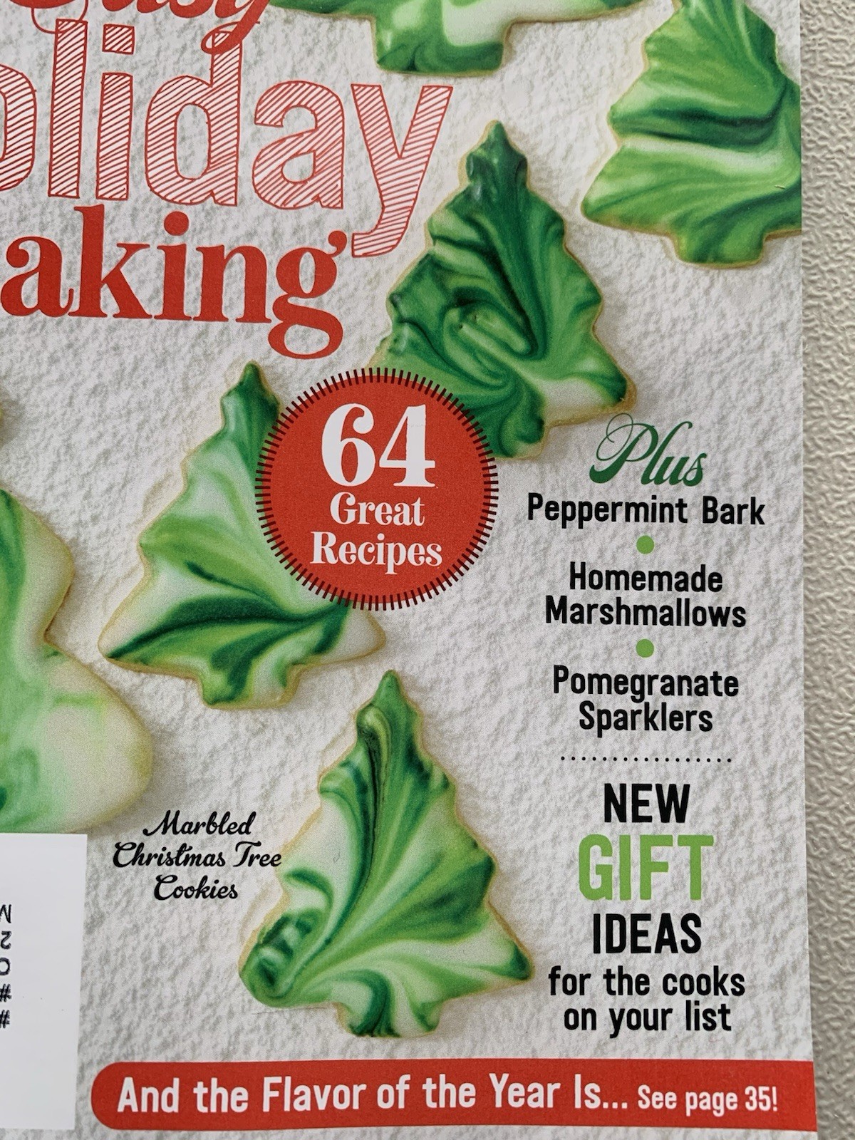 Food Network Magazine December / January 2026 Holiday Baking. NEW