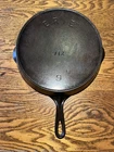 NICE!! Pre Griswold Erie #9 Cast Iron Skillet 712, Third Series