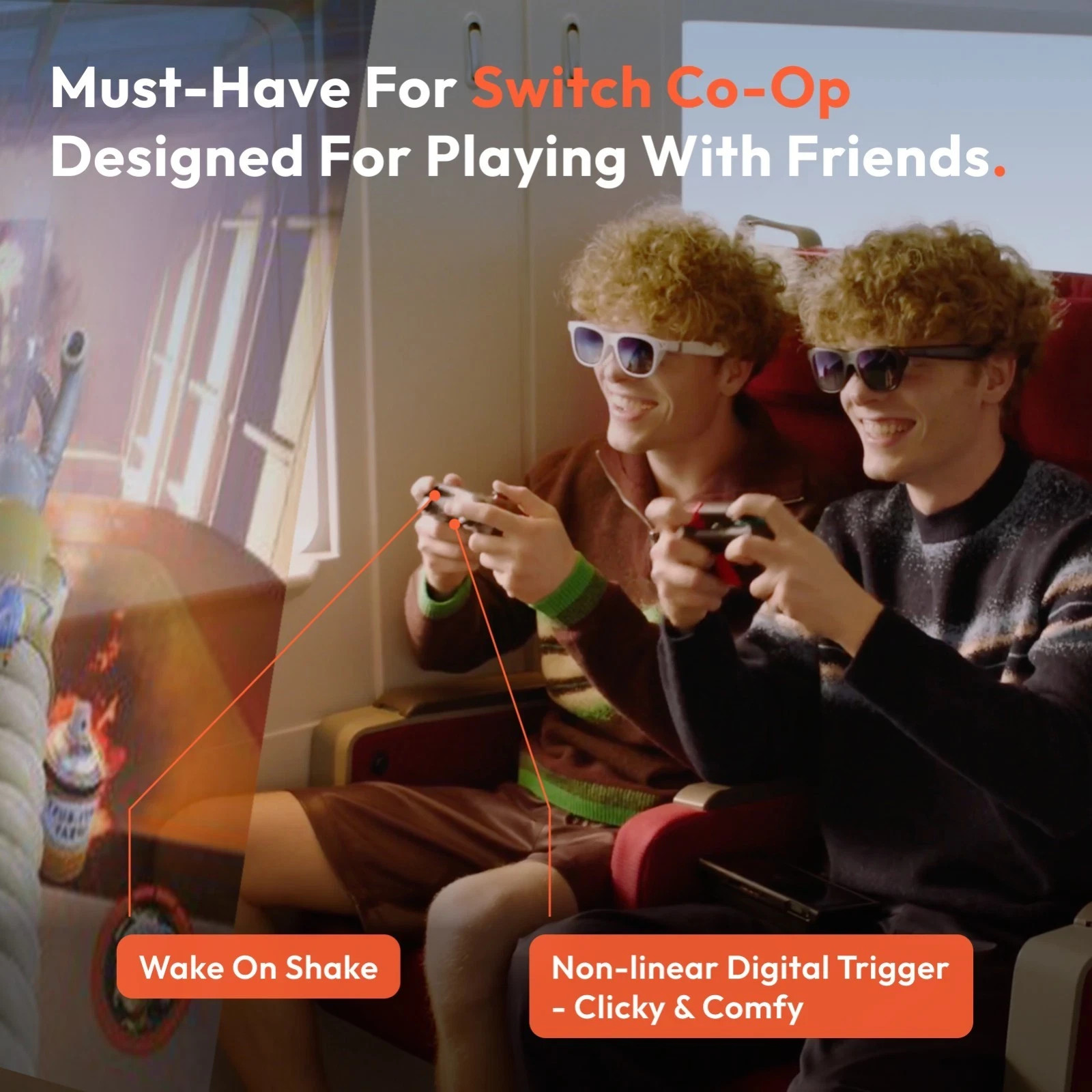 VITURE x 8BitDo Ultimate C Bluetooth Controller for Switch, Switch 2 6