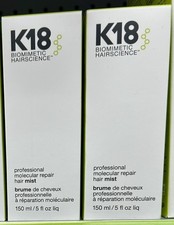 K18 Professional Molecular Repair Hair Mist 10 Oz New 2 Spray Bottles 