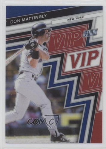 2025 National Convention VIP Gold Pack Red White & Blue Prizm /25 Don Mattingly