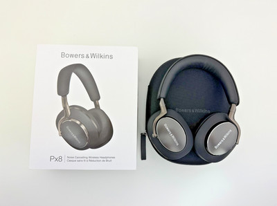 Bowers Wilkins PX8 Schwarz Wie Neu ANC aptX Adaptive Bluetooth Händler Gewährl.