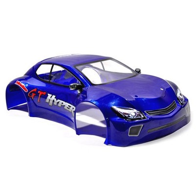 HoBao OFNA Hyper GTS lackierte Karosserie kurz (blau) für 1/8 On-Road RC Auto
