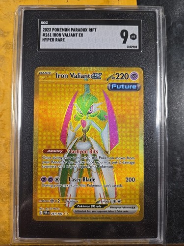 Iron Valiant ex graded SGC 9 for sale on eBay