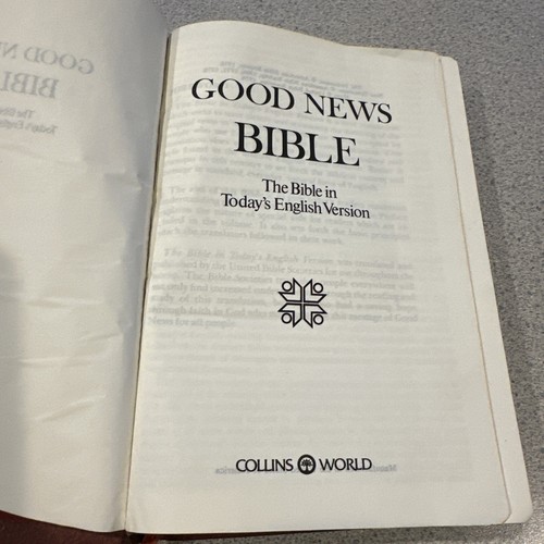 Good News Bibel heutige englische Version 1976 Collins Bibelgesellschaften - NEU - Bild 3 von 10