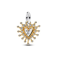 Pandora Moments Charm-AnhäNger Herz Zirkonia 764141C01