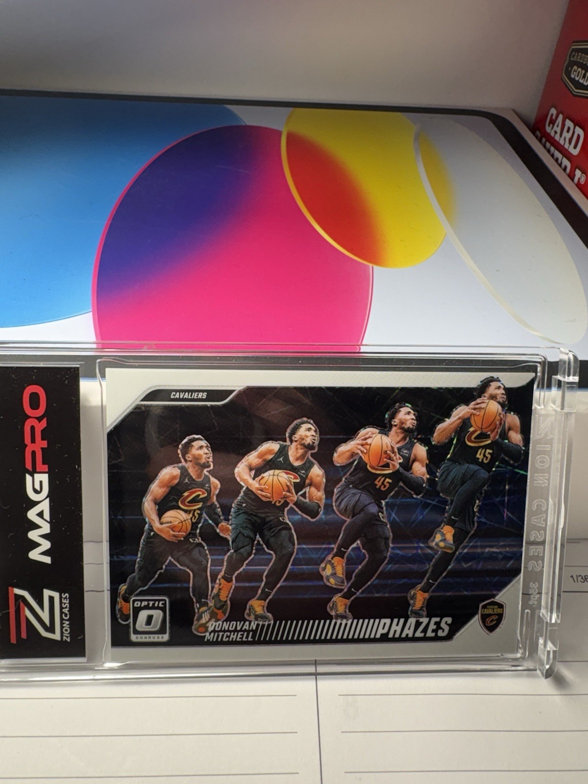 Donovan Mitchell 2024-25 Donruss Optic Phazes White Lazer Case Hit SSP #17