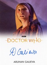 RITTENHOUSE 2022 DOCTOR WHO SERIES 11 & 12 ARUHAN GALIEVA AUTOGRAPH CARD