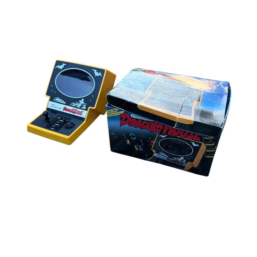 Epoch Dracula House Electronic LSI Game Yellow Vintage Boxed 5.1x3.5x0.8 inch