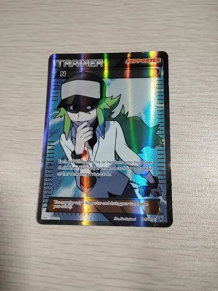 N Trainer-Supporter Pokemon Card, Noble Victories, #101/101, - Image 4 of 4