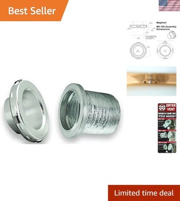 Easy Install Magnetic Dryer Vent Coupling - Trusted for Safety & Efficiency