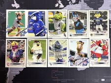 Mascot Topps Opening Day 14 Baseball Card