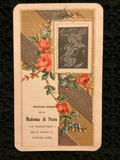 Santino miracolosa immagine Madonna di Porto Costantinopoli Gimigliano Catanzaro