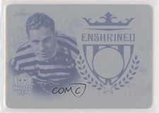 2018 Leaf Men Enshrined Printing Plate Cyan 1/1 Charlie Gardiner #E-04 HOF 0h1