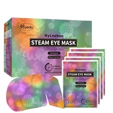 48 Packs Steam Eye Mask for Eyes, Disposable Self Heating Warm Compress Eye Mask