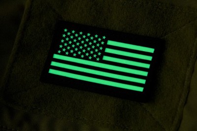 MIL SPEC MONKEY Limited Edition USA FLAG Glow In The Dark Patch IR TOOLS   