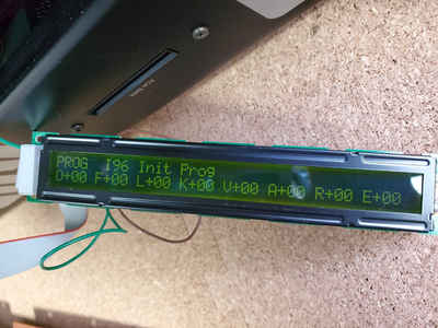 KORG M1 Genuine LCD Display S-7280A Used Good Condition Japan | eBay