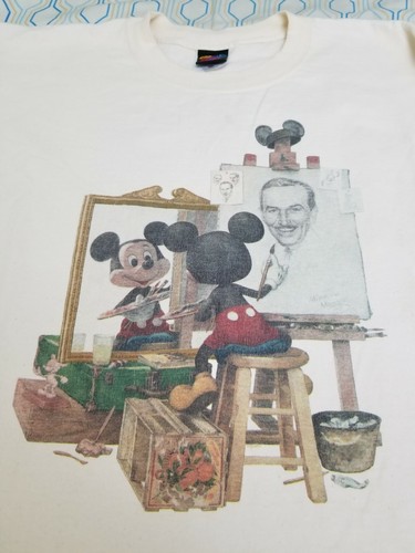 T Shirt Mickey Mouse Painting Art 