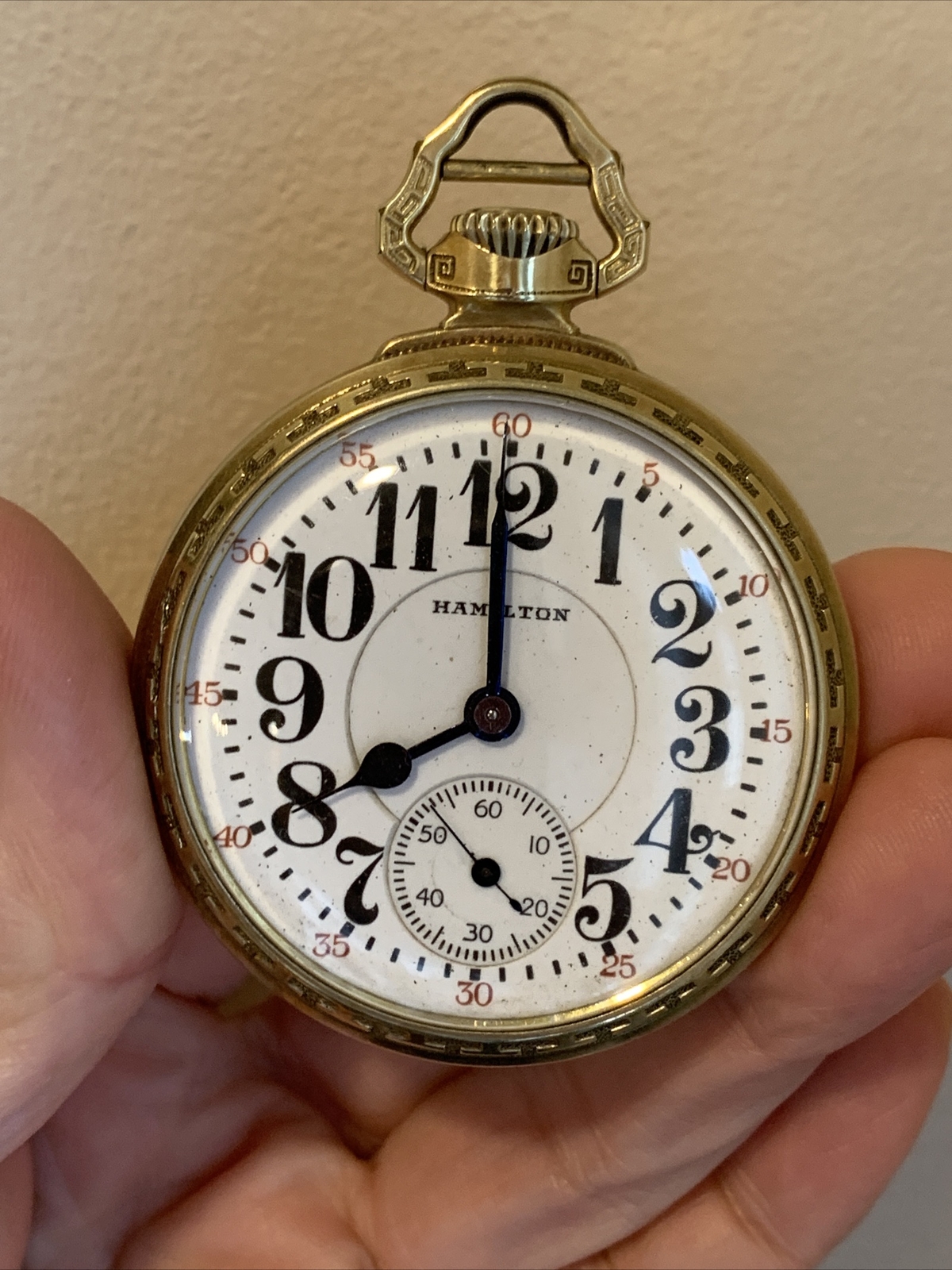hamilton 992 pocket watch