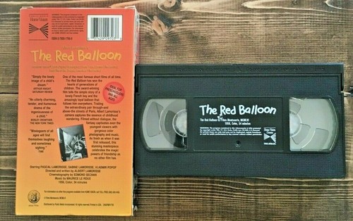 The Red Balloon Director Albert La Morisse Childrens Classic 1956 VHS + FREE DVD - Picture 2 of 2