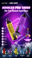 !!Tiefpreis!! Big Puff Lion Vape Hookah Shisha 10.000 Züge | 750 mAh|Nikotinfrei
