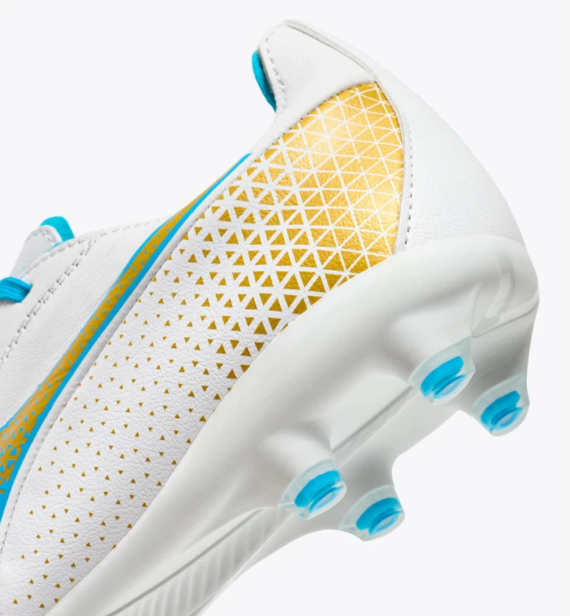 Botines de fútbol diadora para mujer 7,5 Brasil Elite GR LT W LP12 blancos/azules fluo/dorados Foto 4 de 4