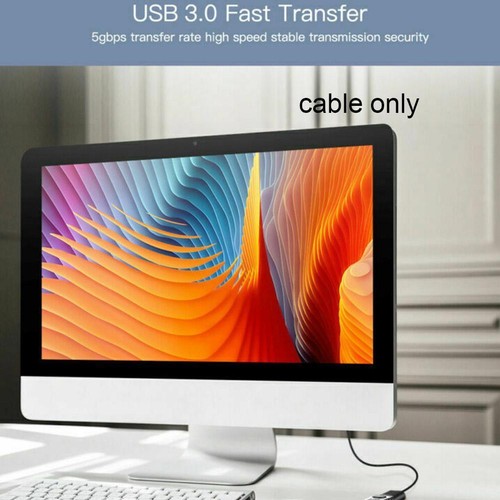 ✨USB-3.0 Super-Speed Verlängerungskabel Kabelverlängerung Stecker Buchse 1/2M - Bild 5 von 11