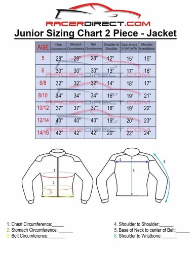 JR FIRE SUIT RACE SUIT SAFETY JACKET SFI 3.2A/1 BLACK SIZE KIDS 12-14 - 第 9/10 張圖片