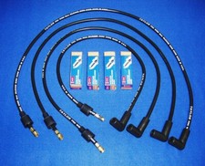 Taylor Pro 8MM Lincoln Sa 200 250 Magneto Plug Wires & Denso Spark Plugs Kit