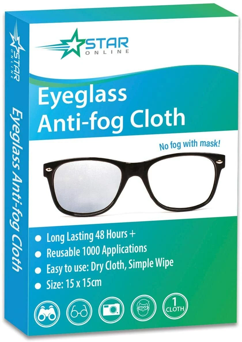 Anti fog sales eyeglass cleaner