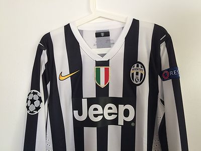 JUVENTUS 2013-14 UCL #10 TEVEZ MATCH ISSUED UNWORN SHIRT MAGLIA