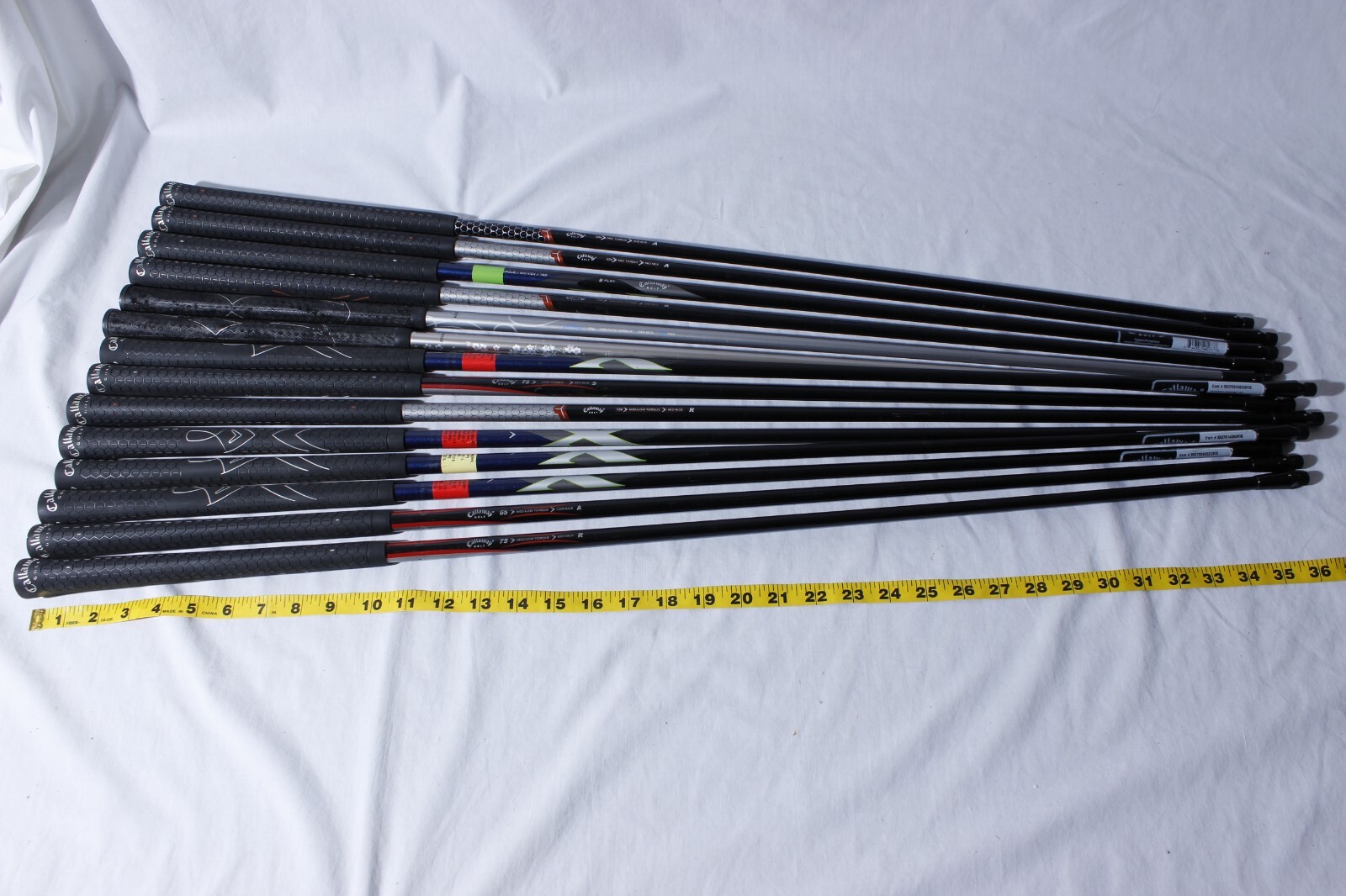 Callaway Golf Club Shafts (Shafts Only) Mid/Low Torque Lot of 14 eBay