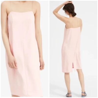Everlane Women's The Japanese GoWeave Cami Slip Dress Pink