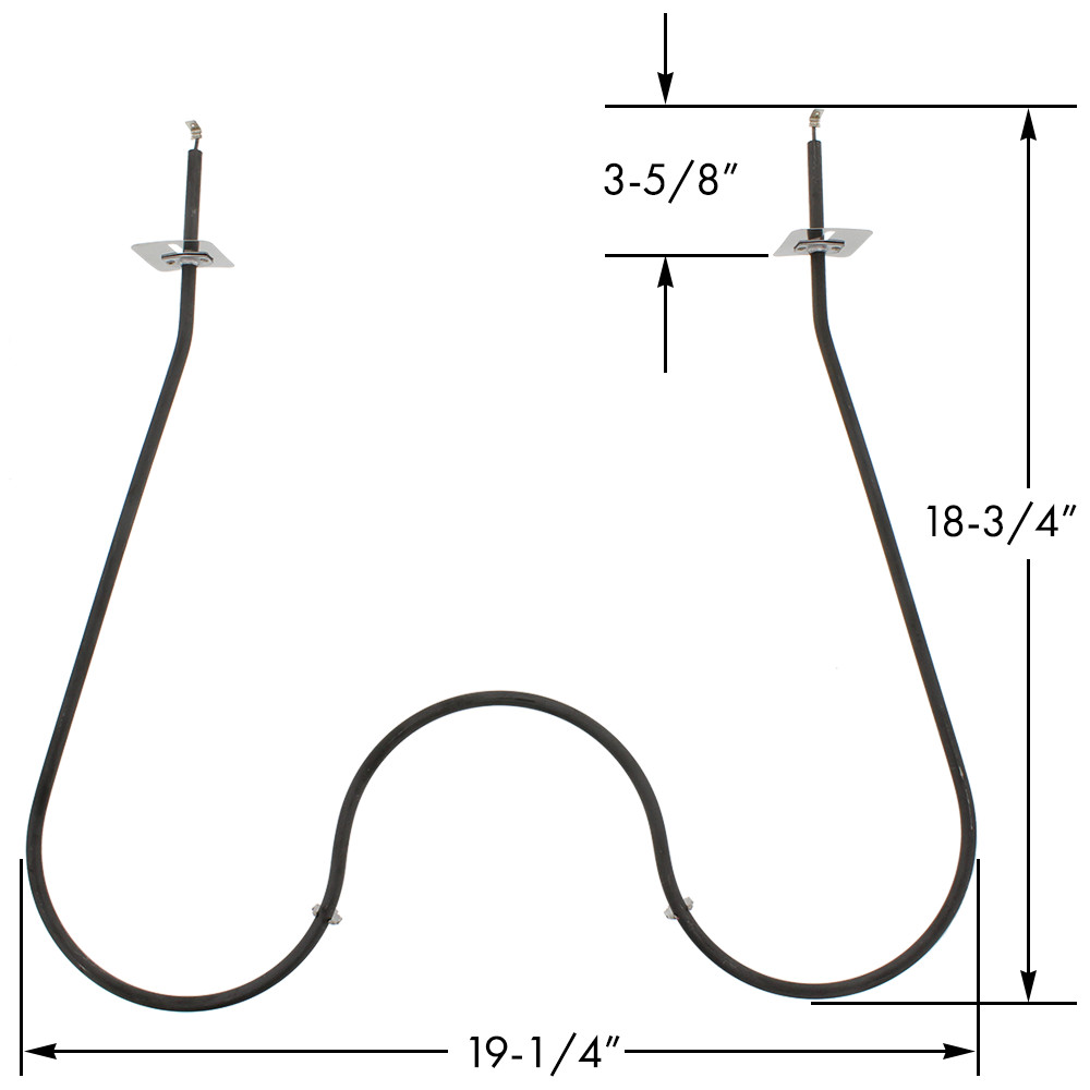 Bake Element For Frigidaire 316225001 5308003347 316225000 316225001