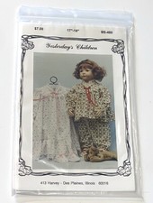 Yesterday's Children Doll Pajama Pattern BS-480 Uncut 17-18" Dolls Vintage