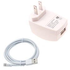 For iPhone 11 12 13 14 iPad 6ft USB Cable Home Wall Charger Long Cord Power Wire