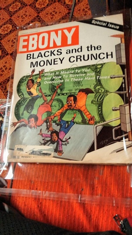 Vintage Ebony Magazine August 1980/Special Issue~Blacks and The Money Crunch