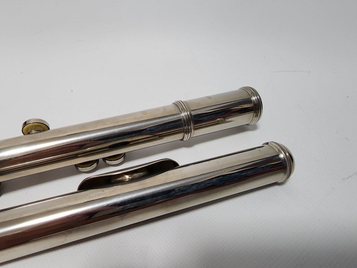 YAMAHA Yfl-211 Flute Silver Plating Hard Case | eBay