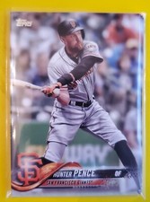 (10) 2018 Topps #47 Hunter Pence - San Francisco Giants 