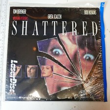"Shattered" Stereo Extended Play Laserdisc LD - Tom Berenger Greta Scacchi