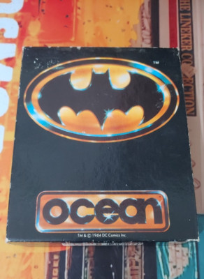 BATMAN The Movie (Ocean 1987) ATARI ST (2 Discs, Box, Manual) works 16-bit