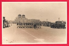 WW2 - BENGASI - LIBIA - VIALE DELLA VITTORIA - CATTEDRALE - PARATA MILITARE